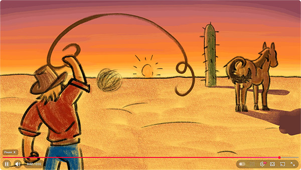 Google Doodle Animation